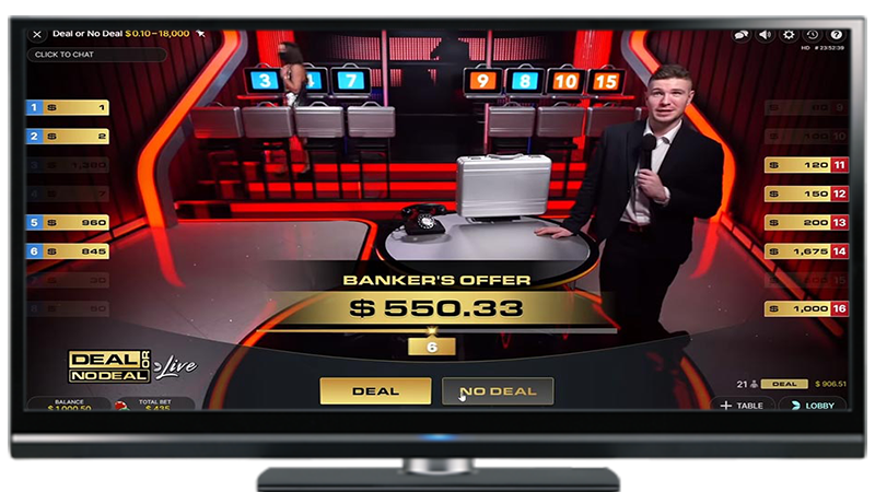 Deal Or No Deal Live Key Features