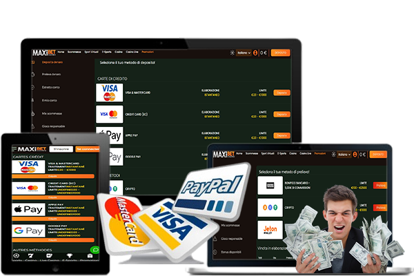 MaxiBet Casino payments