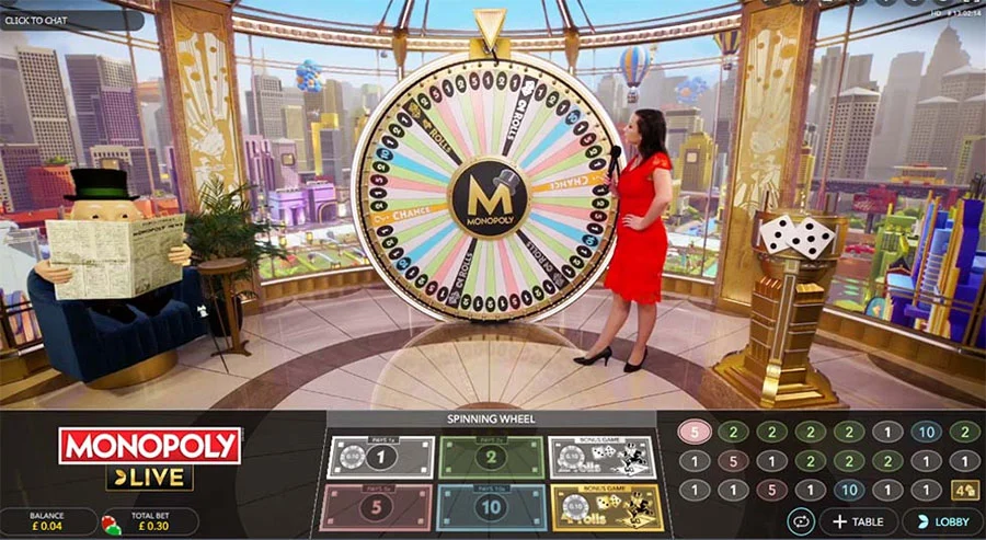 Monopoly Live Theme & Gameplay