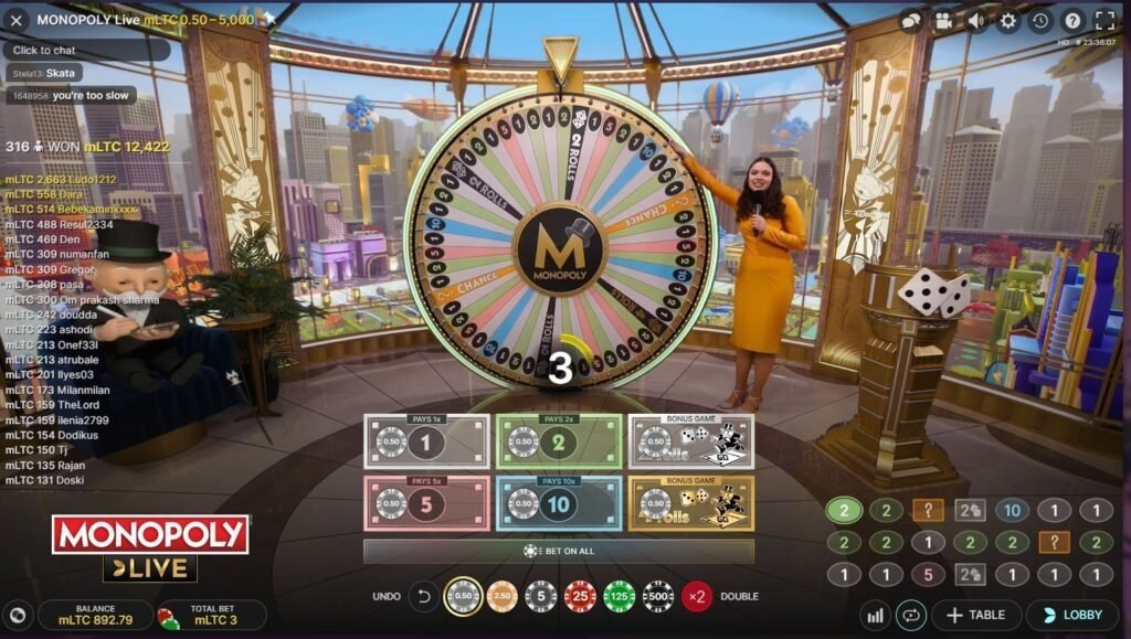 The Monopoly Live Key Features