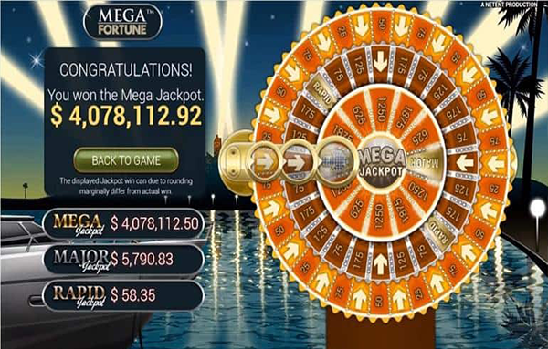 Mega Fortune Jackpot Key Features