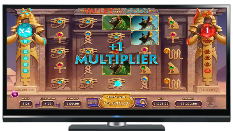 Valley Of The Gods Slot Key Features