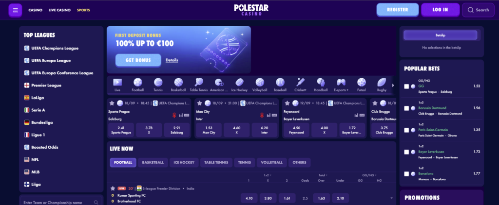 Polestar Casino Sportsbook